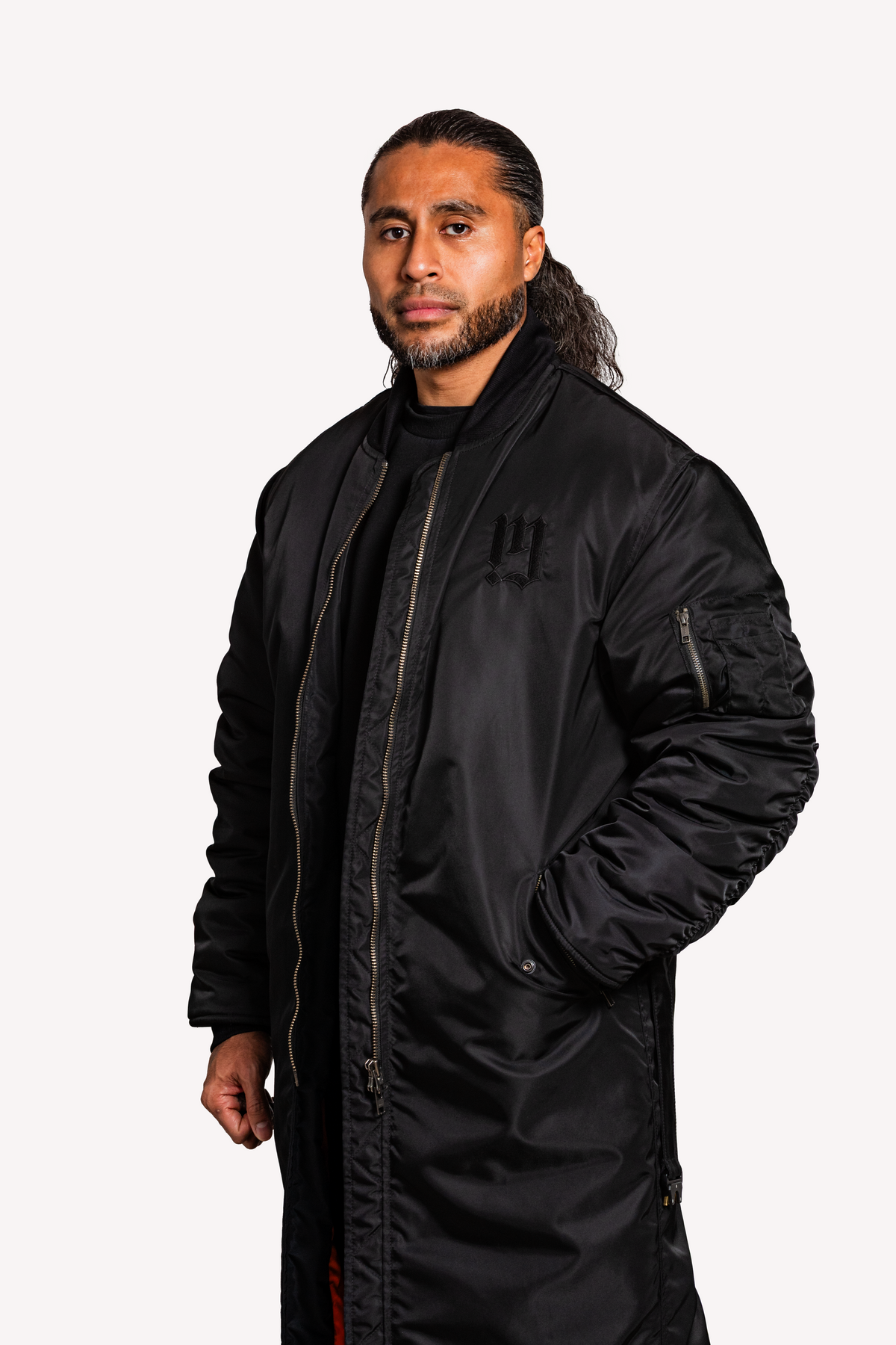 The Voyager - Ultra Long Bomber Jacket (PRE-ORDER)