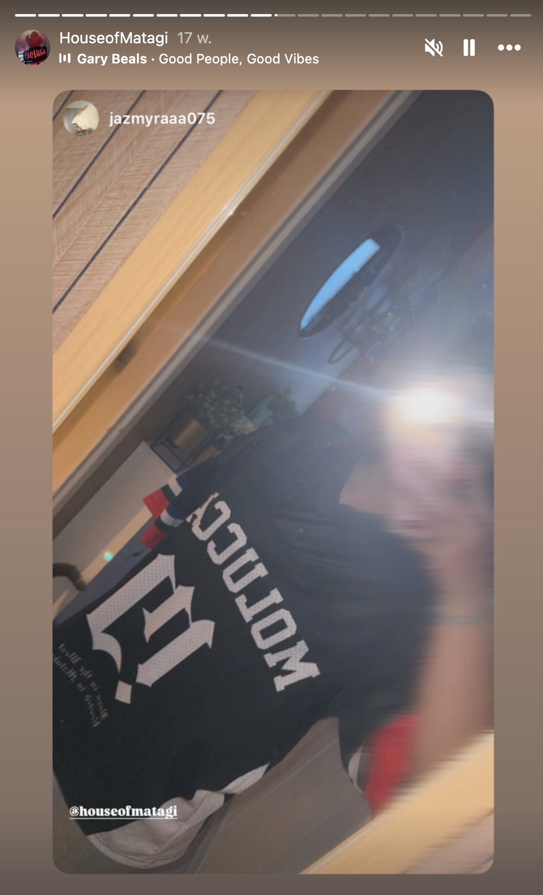 MATAGI Moluccan jersey captured in motion