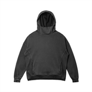 FONUA 380GSM Unisex Washed Slit Hem Turtleneck Hoodie B — product image 3