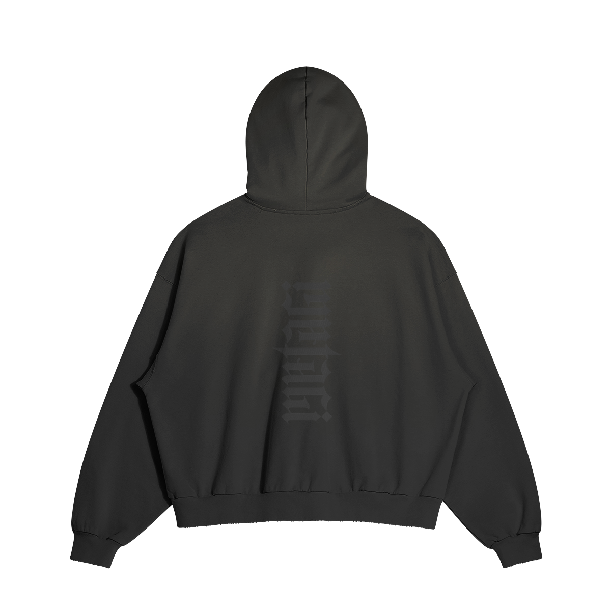 MATAPO 380GSM Unisex Sun Faded Ripped Pocket Hoodie — product image 4